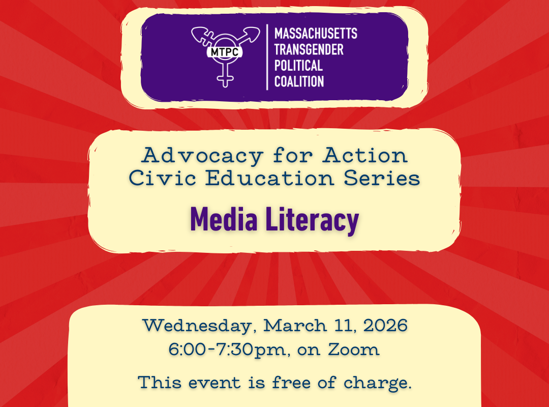 Advocacy for Action Civic Education Series Media Literacy Wednesday, March 11, 2026, 6:00-7:30pm, on Zoom This event is free of charge.
